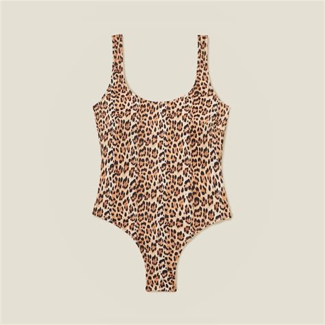 Costume intero preformato animalier leopardato Essentials.